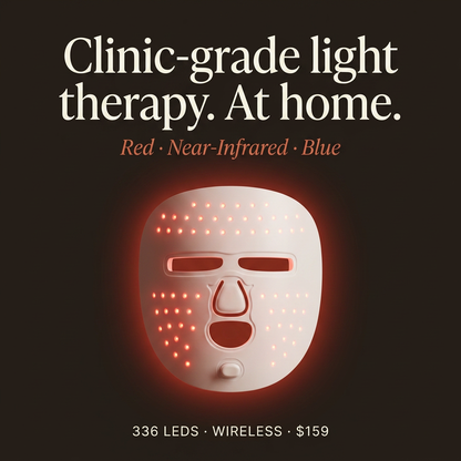 Clinic-grade light therapy at home — Luventa Pro LED Mask
